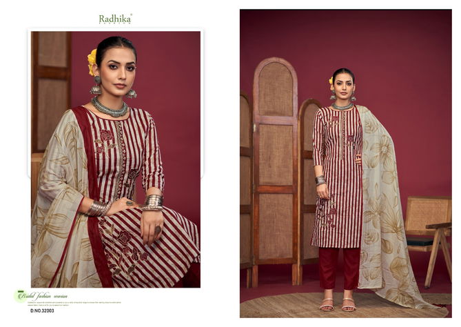 Shekha By Radhika Azara Lawn Embroidery Printed Dress Material Wholesale Online
